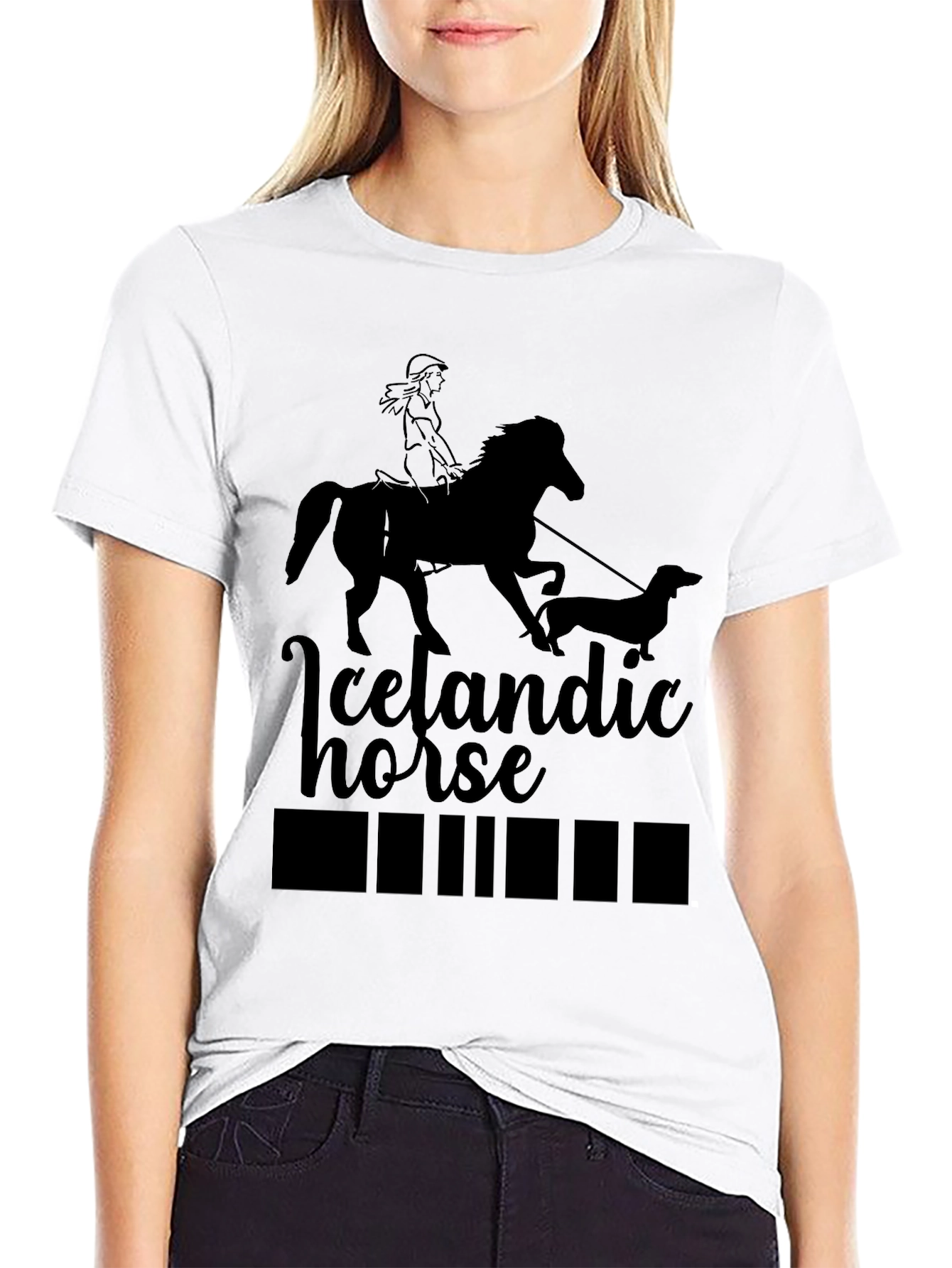 Icelandic Horse Graphic Tee