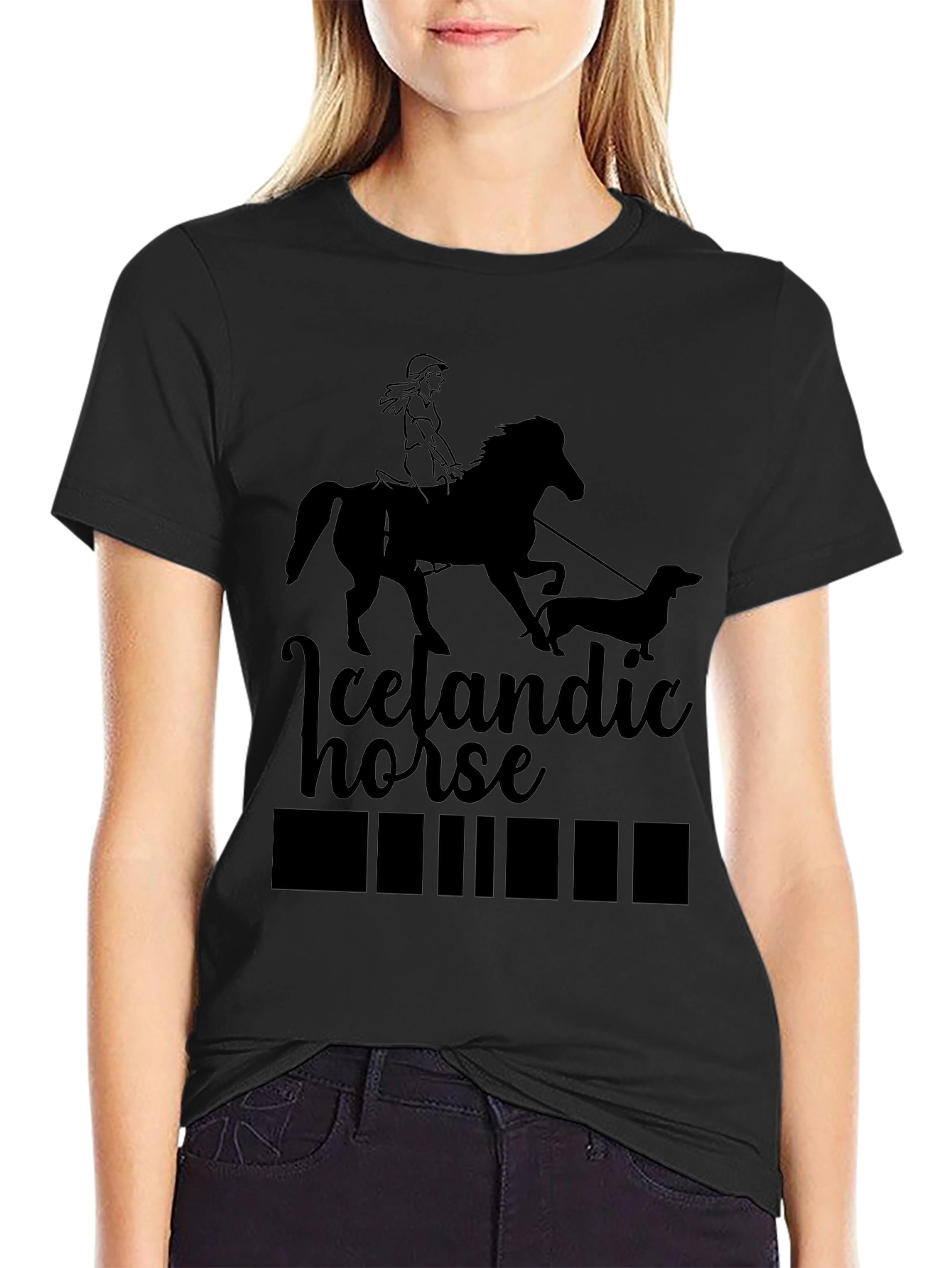 Icelandic Horse Graphic Tee