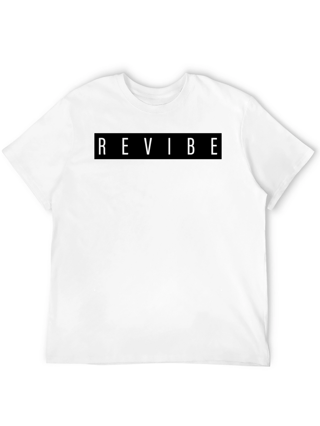 Revibe Black Graphic Tee - Mens Casual Fashion