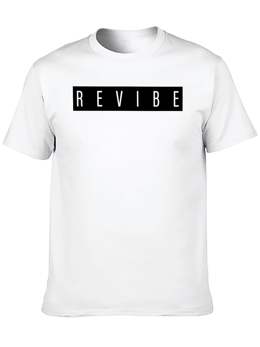 Revibe Black Graphic Tee - Mens Casual Fashion