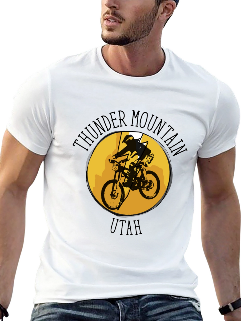 Thunder Mountain Utah Bike T-Shirt
