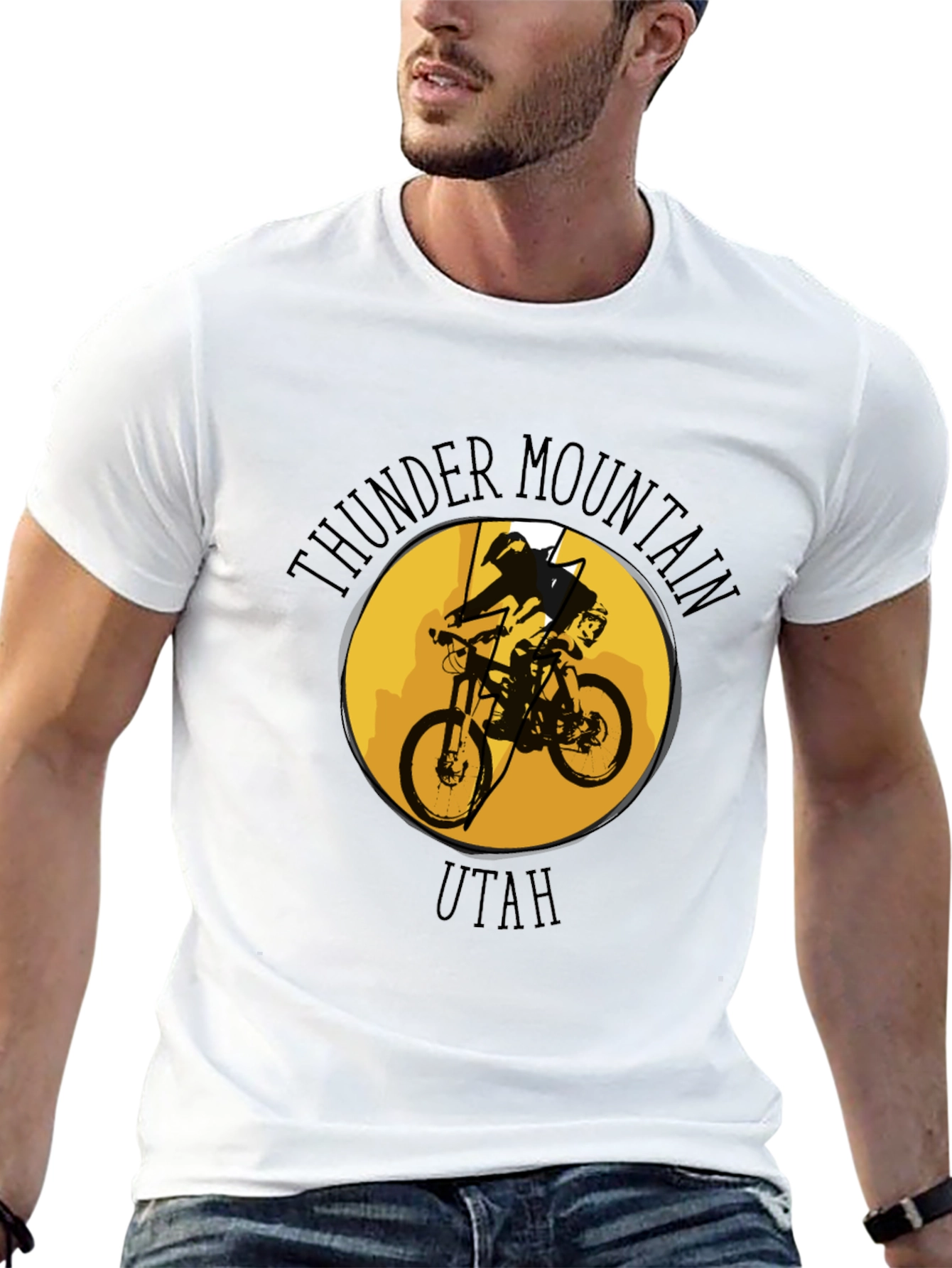 Thunder Mountain Utah Bike T-Shirt