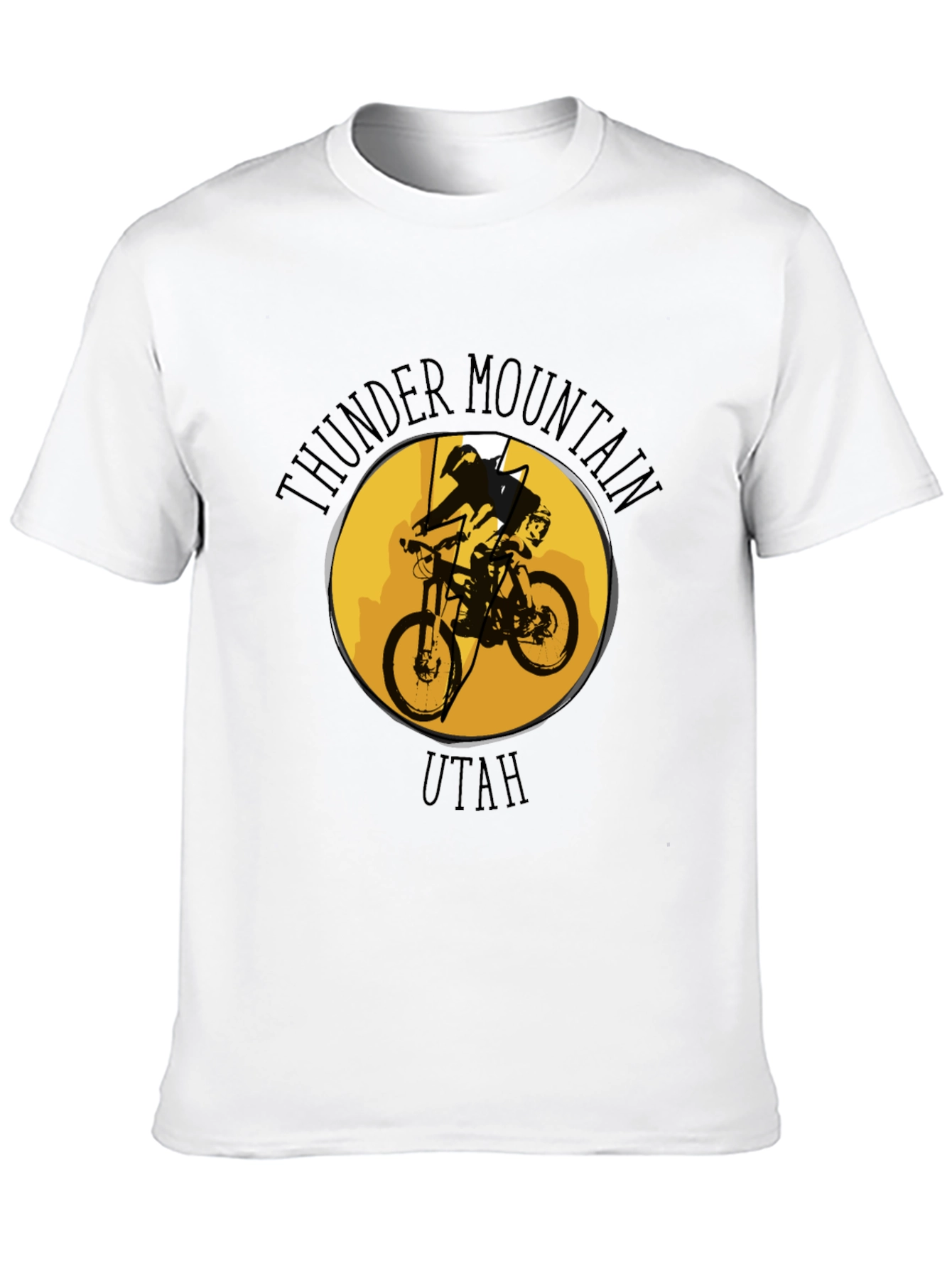 Thunder Mountain Utah Bike T-Shirt