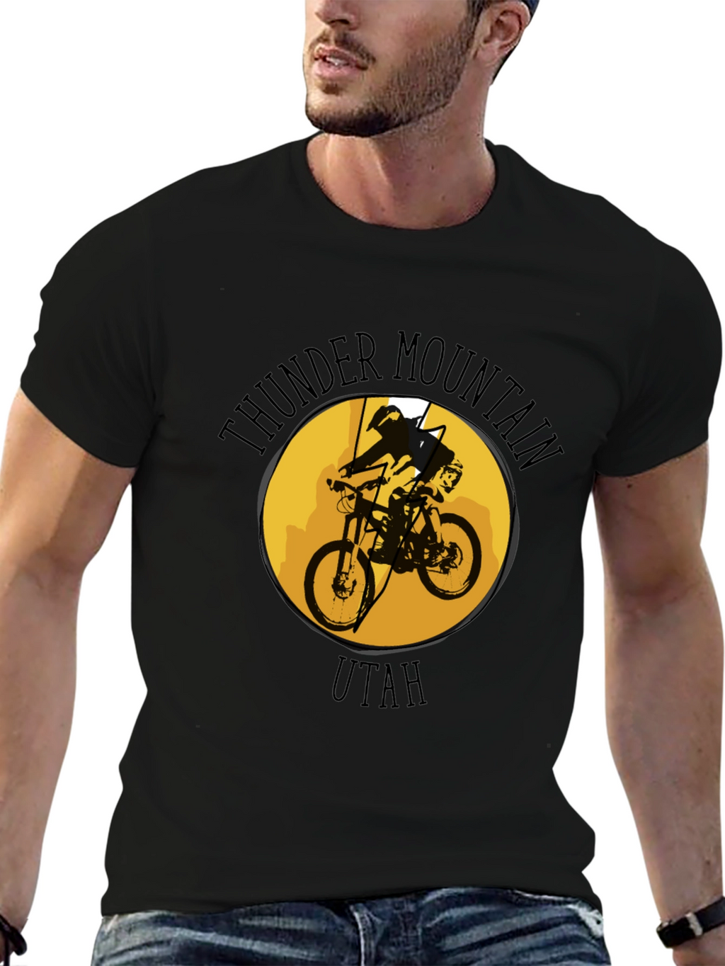 Thunder Mountain Utah Bike T-Shirt