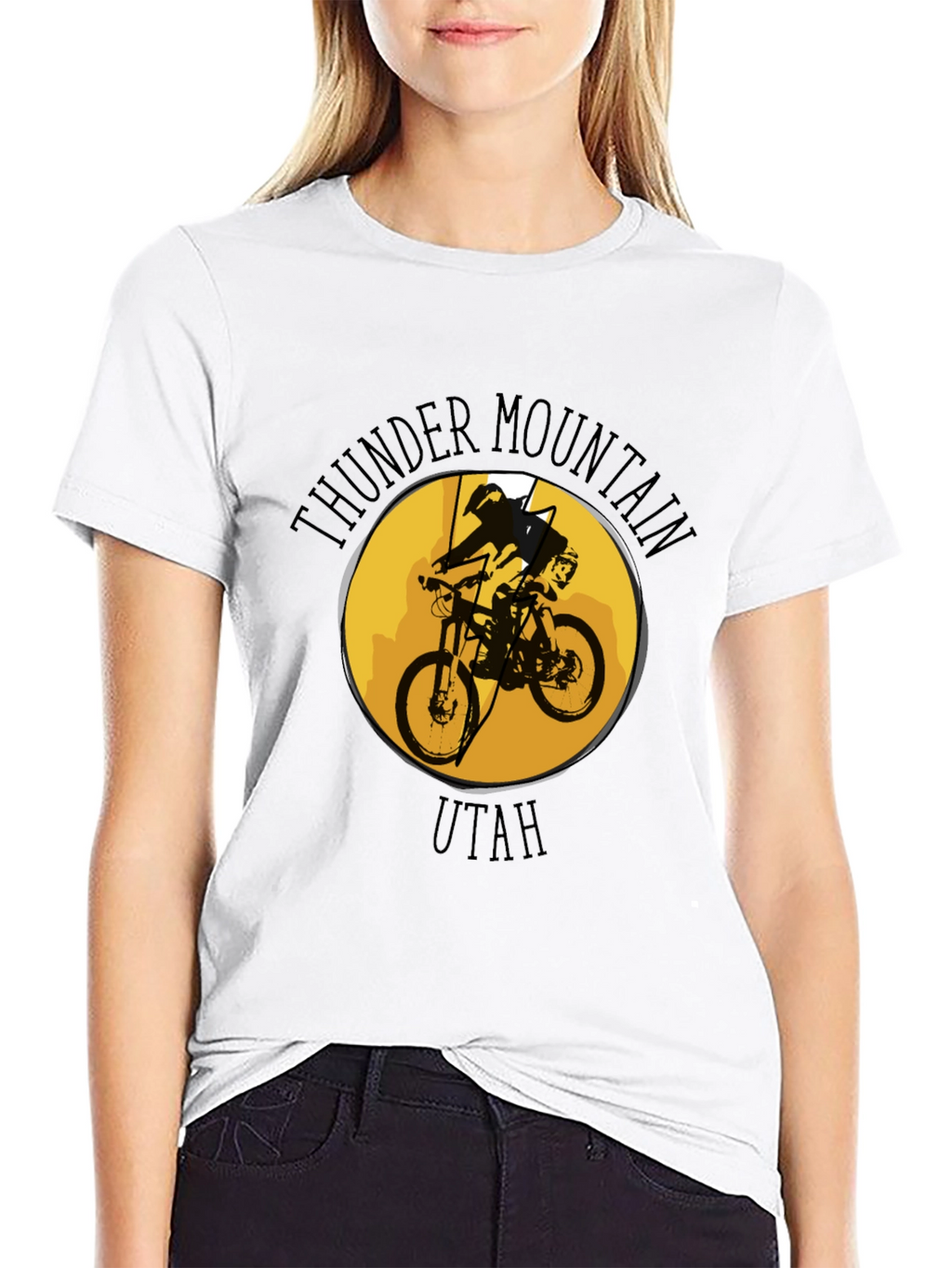 Thunder Mountain Utah Bike T-Shirt