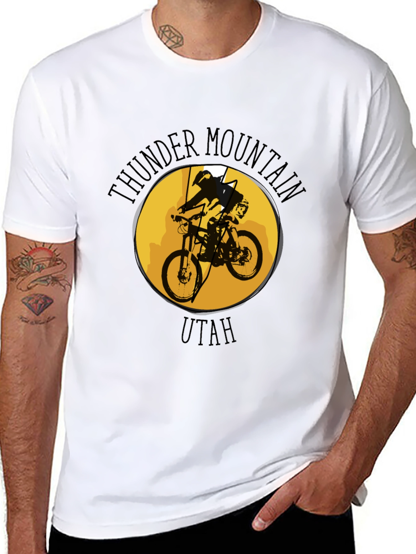 Thunder Mountain Utah Bike T-Shirt