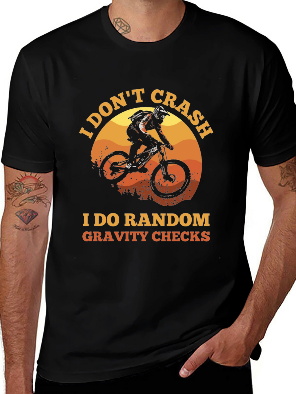 Mountain Bike Gravity Check T-Shirt