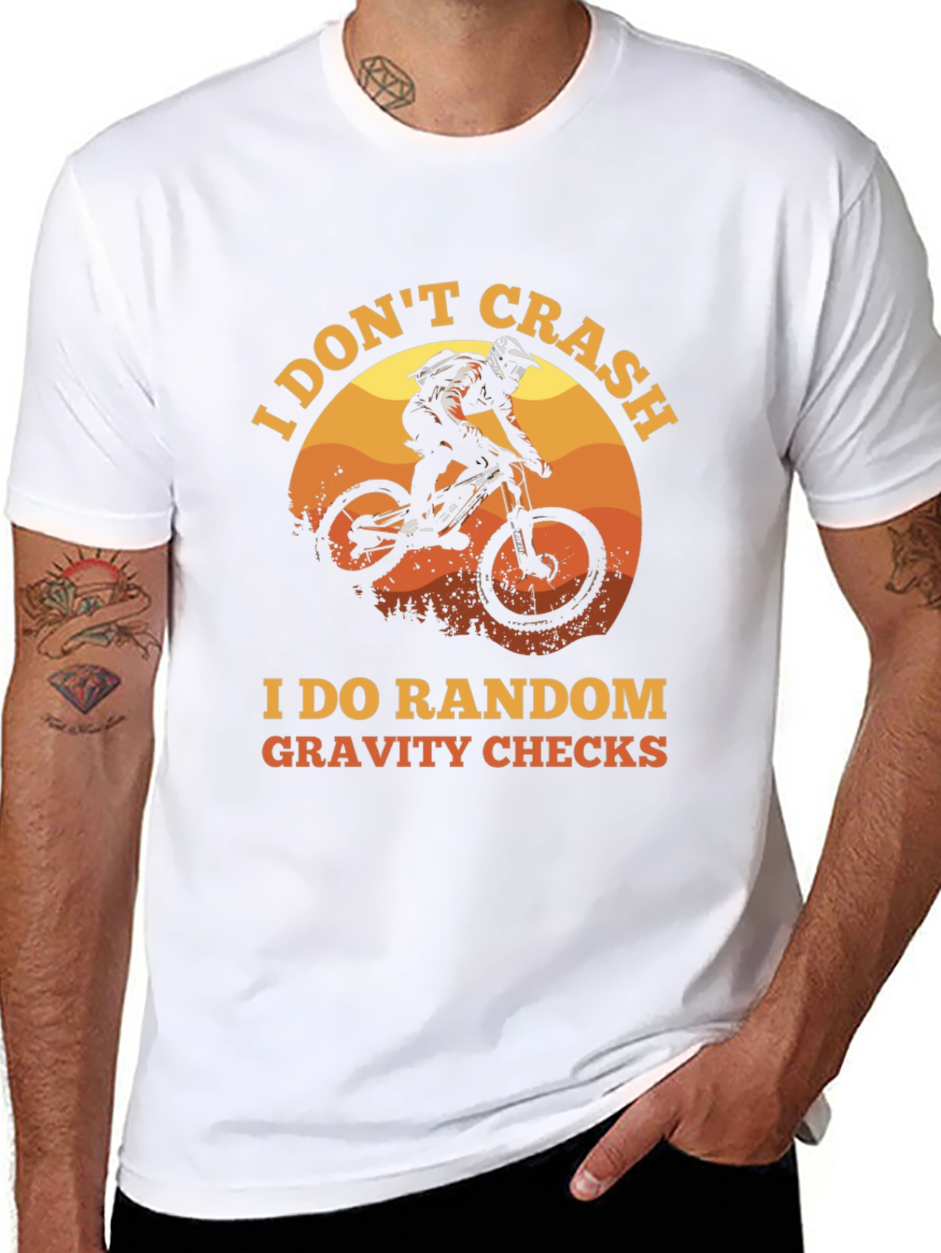 Mountain Bike Gravity Check T-Shirt