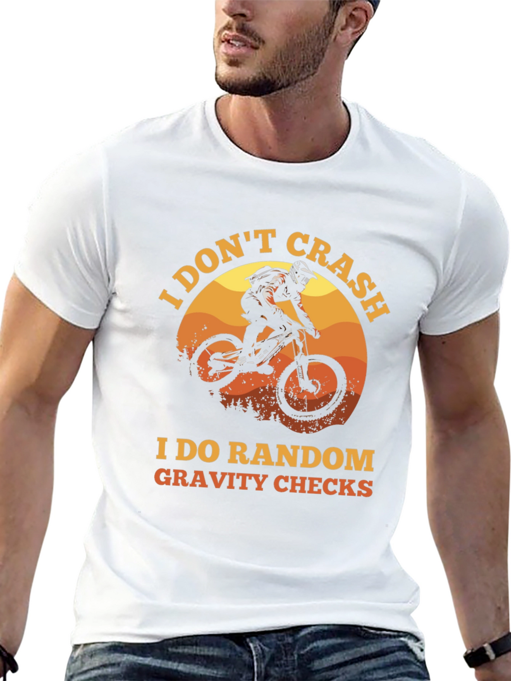 Mountain Bike Gravity Check T-Shirt
