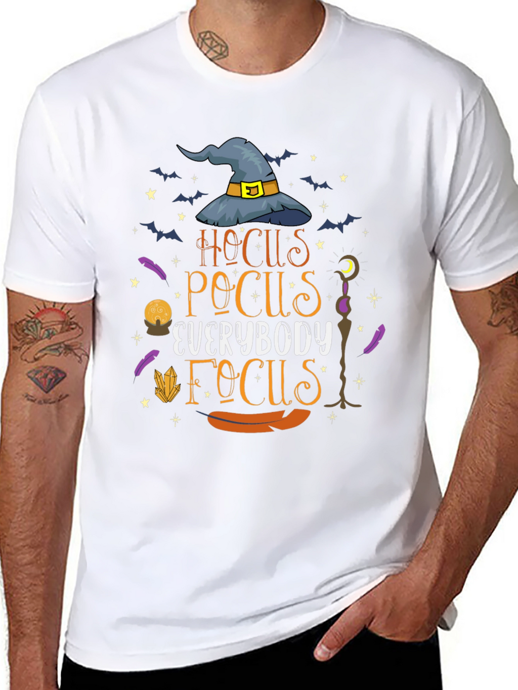 Hocus Pocus Graphic Tee - Halloween Shirt