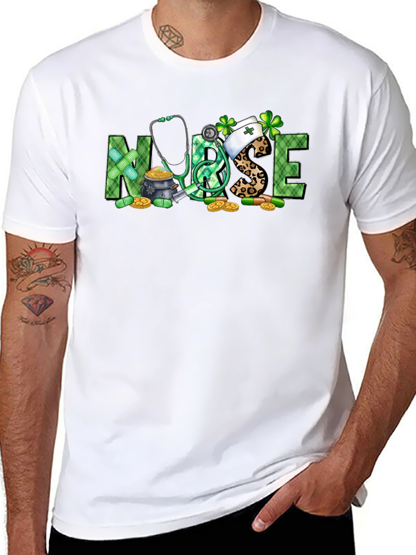 St Patricks Day Nurse T-Shirt