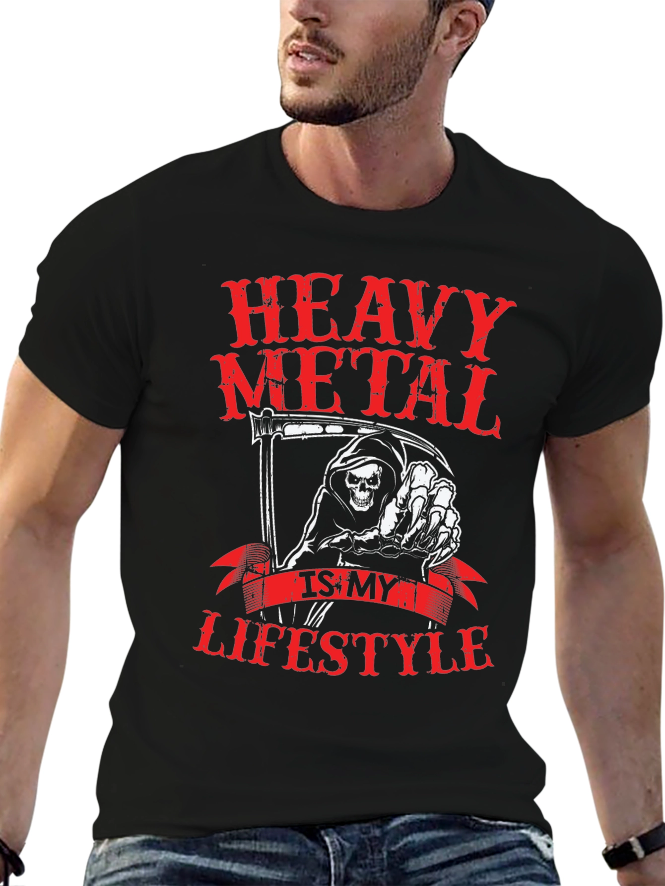 Heavy Metal Lifestyle Graphic Tee