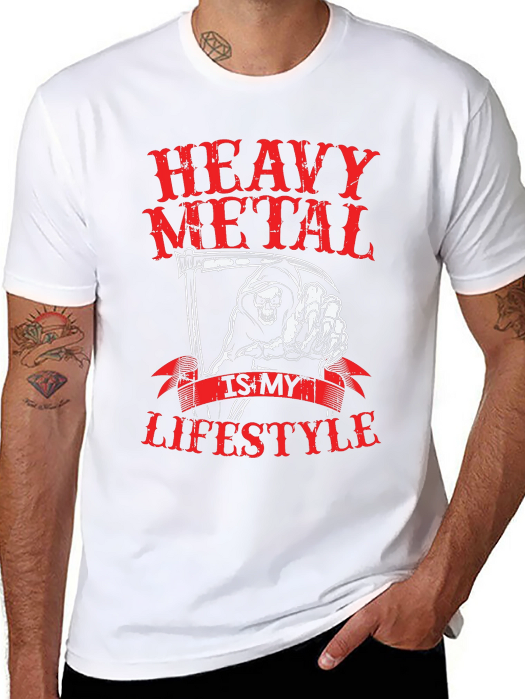 Heavy Metal Lifestyle Graphic Tee