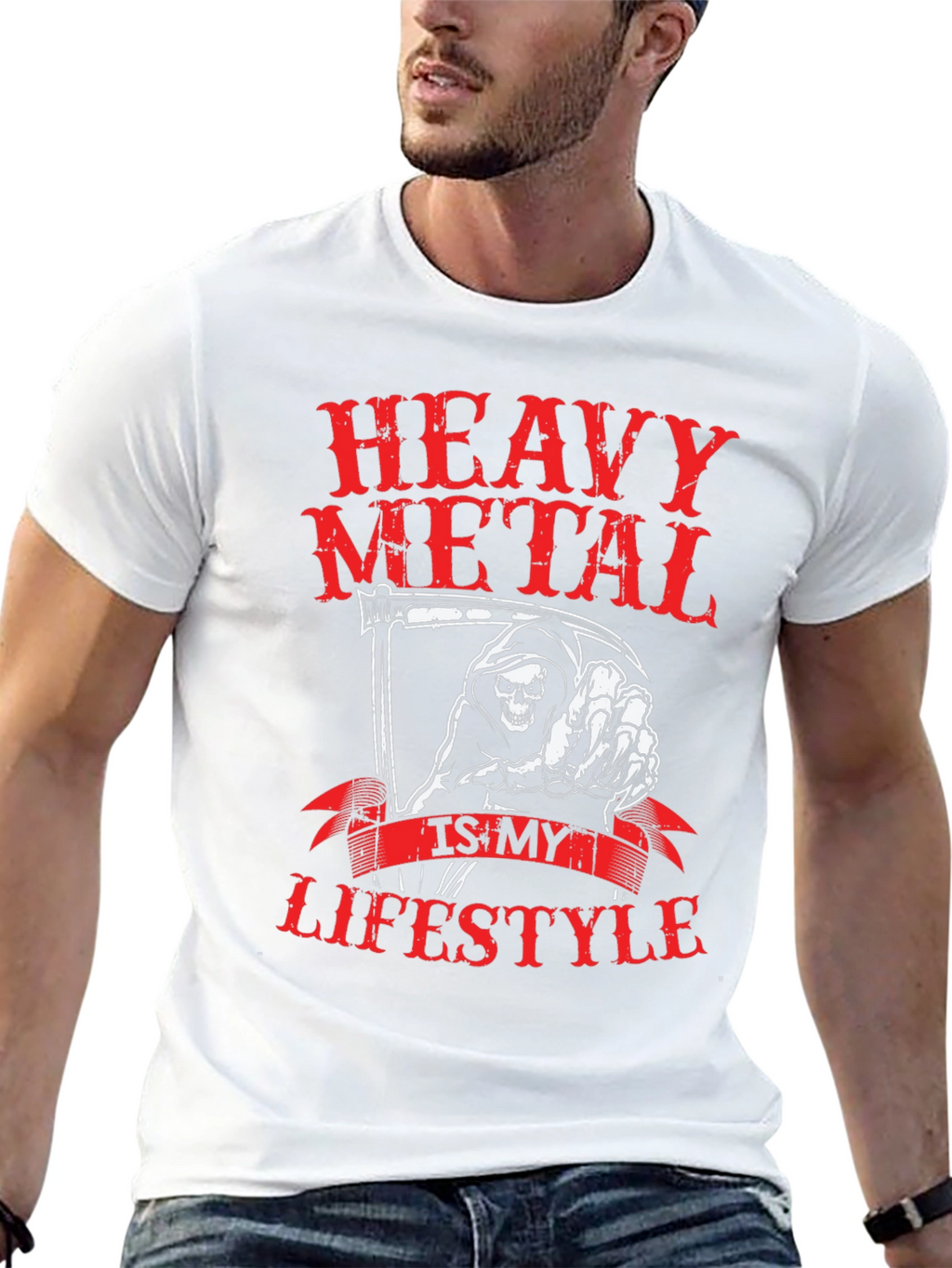 Heavy Metal Lifestyle Graphic Tee