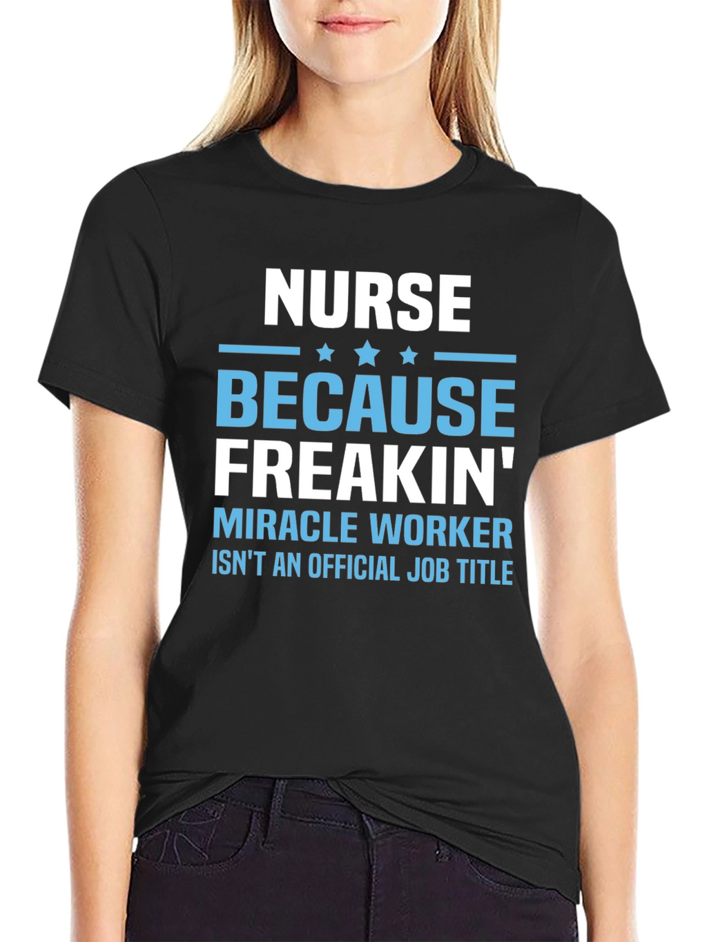 Nurse Miracle Worker Graphic T-Shirt