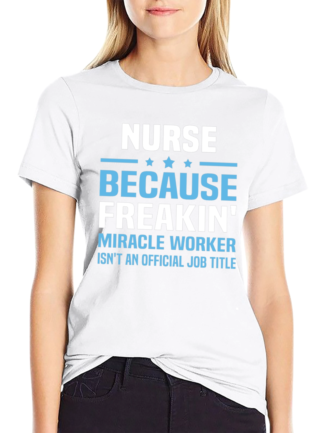 Nurse Miracle Worker Graphic T-Shirt
