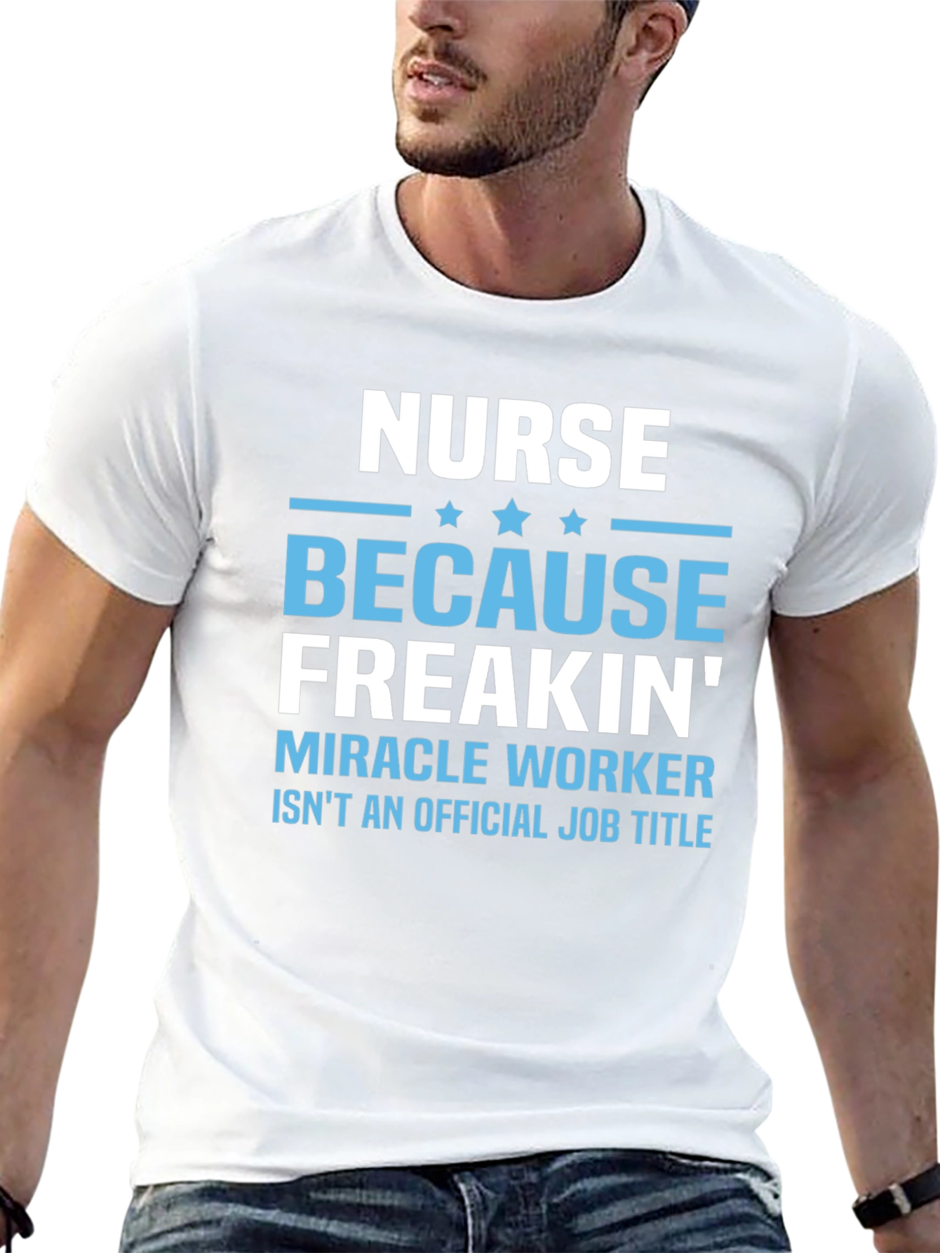 Nurse Miracle Worker Graphic T-Shirt