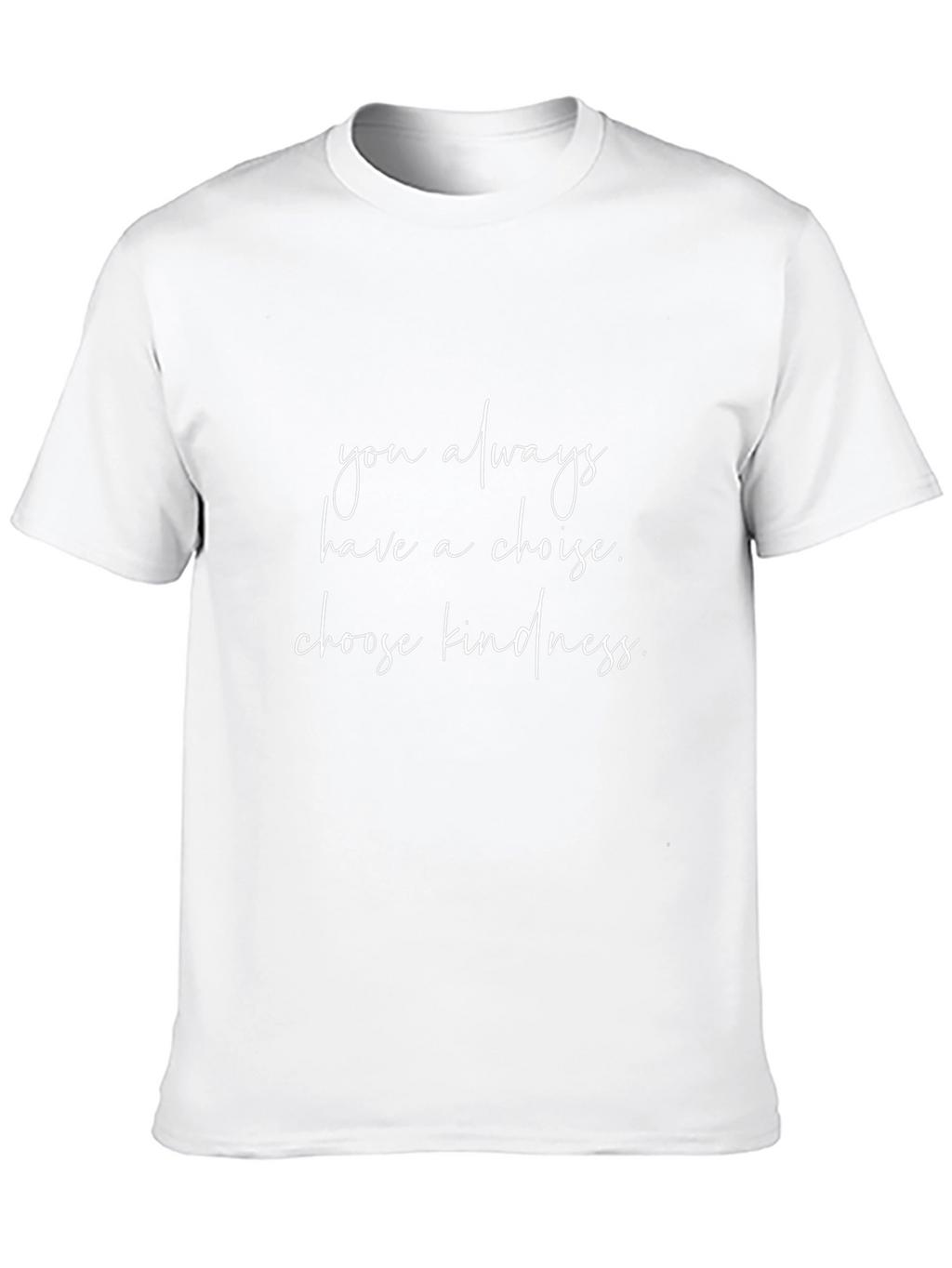 Choose Kindness Black Graphic T-Shirt