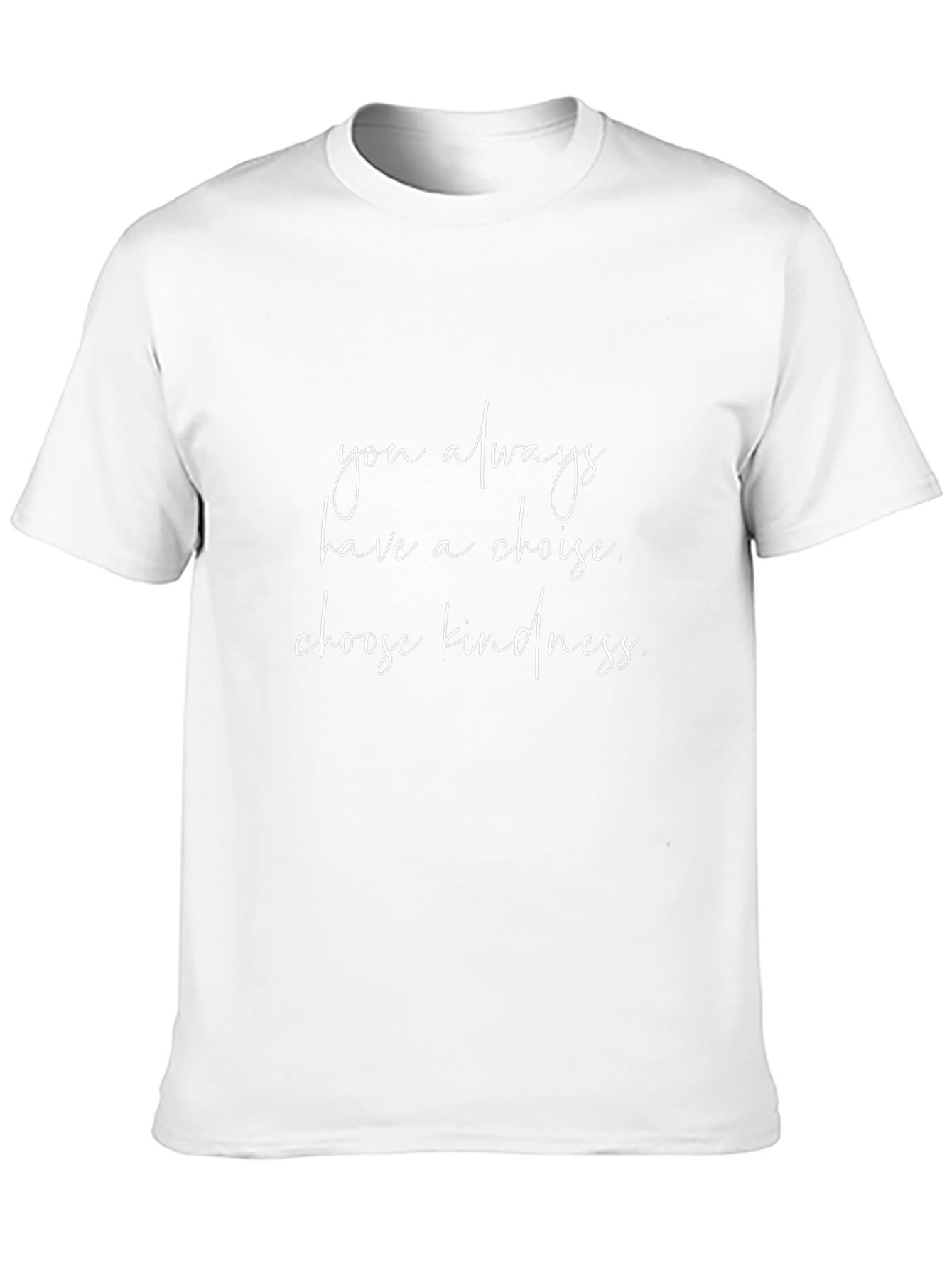 Choose Kindness Black Graphic T-Shirt