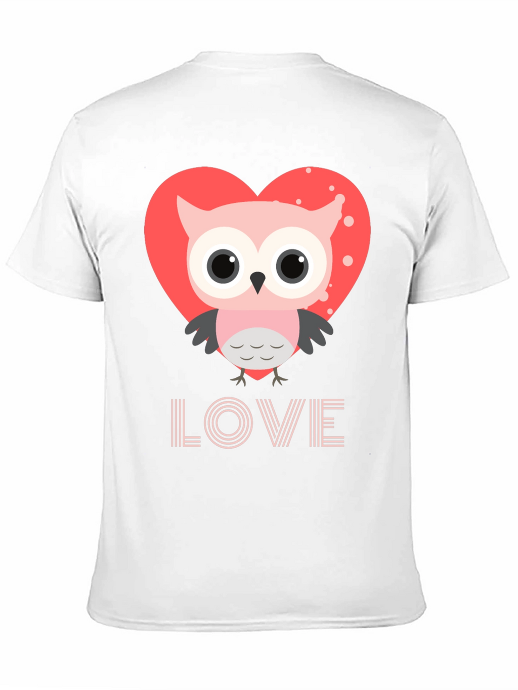 Owl Love Graphic Tee - Cute Valentines Day Shirt