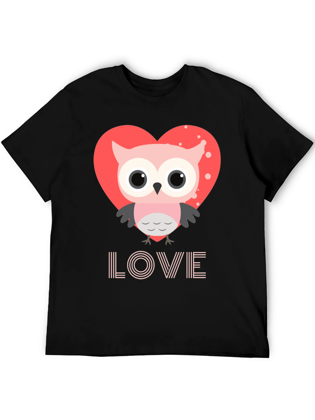 Owl Love Graphic Tee - Cute Valentines Day Shirt
