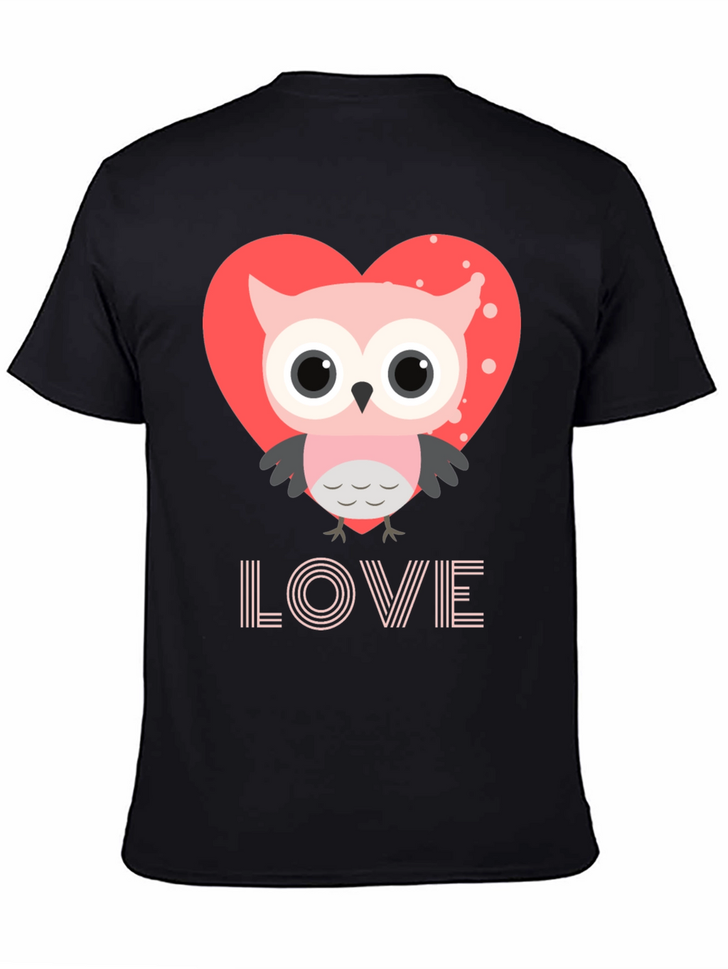 Owl Love Graphic Tee - Cute Valentines Day Shirt