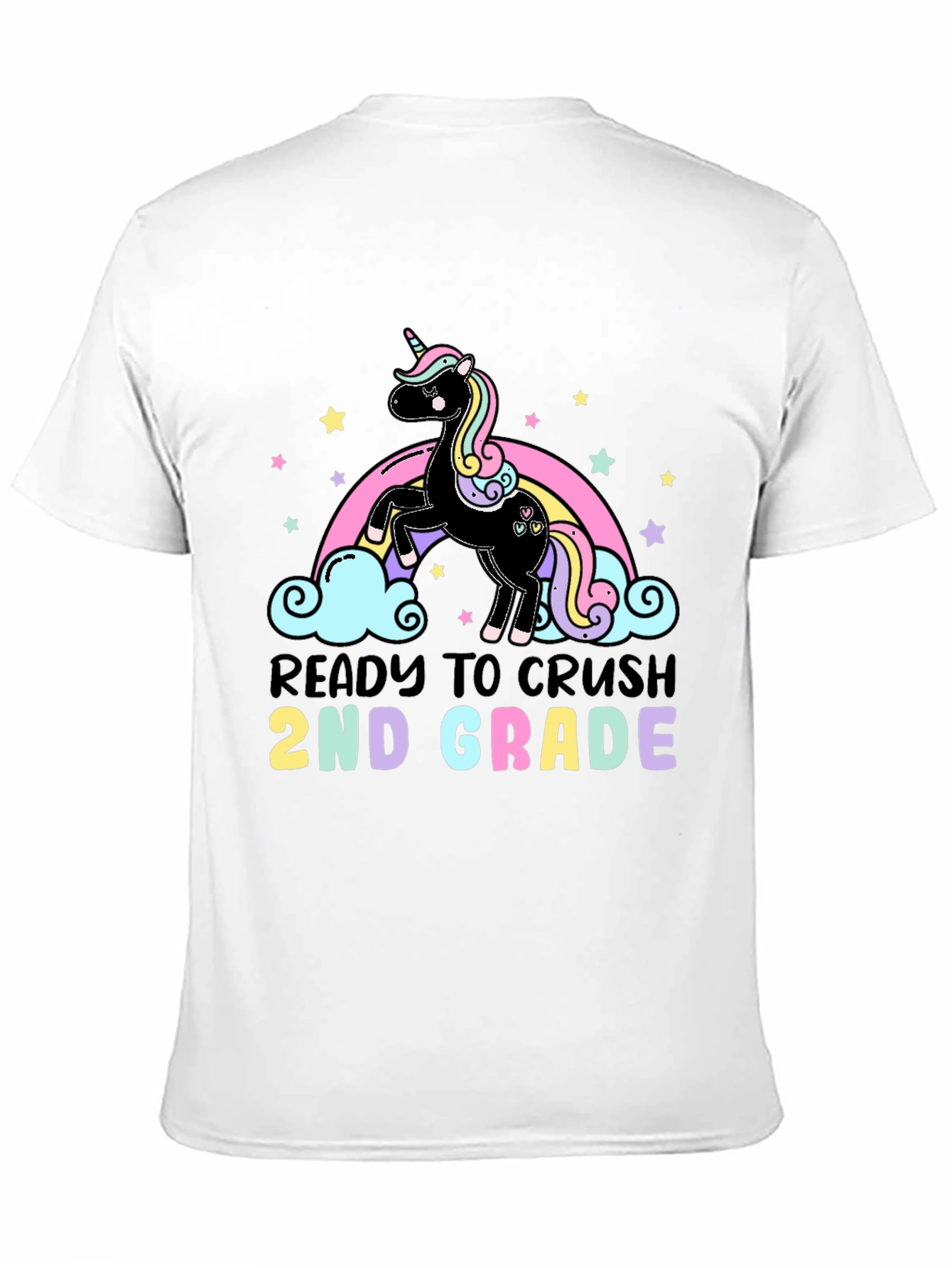 Ready to Crush 2nd Grade Unicorn T-Shirt