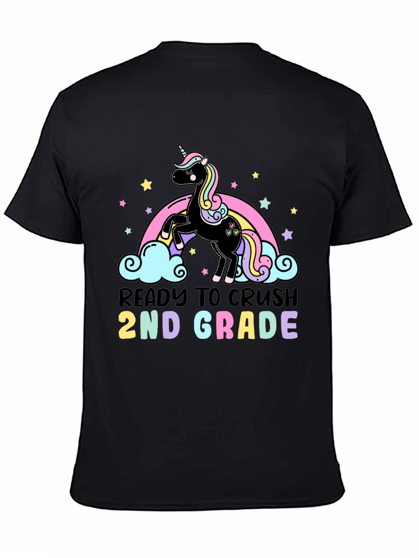 Ready to Crush 2nd Grade Unicorn T-Shirt