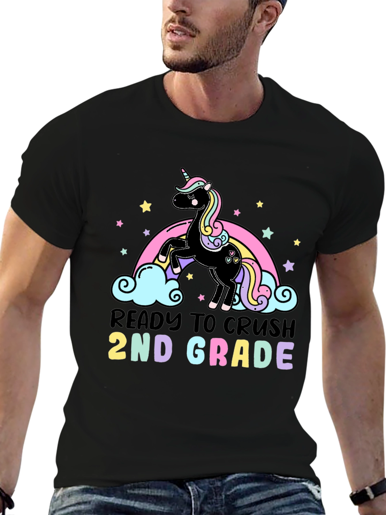 Ready to Crush 2nd Grade Unicorn T-Shirt
