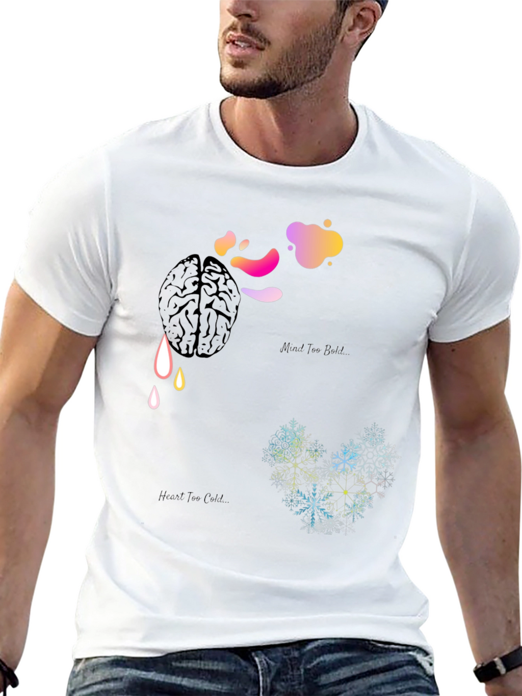 Mind Too Bold Heart Too Cold Graphic Tee