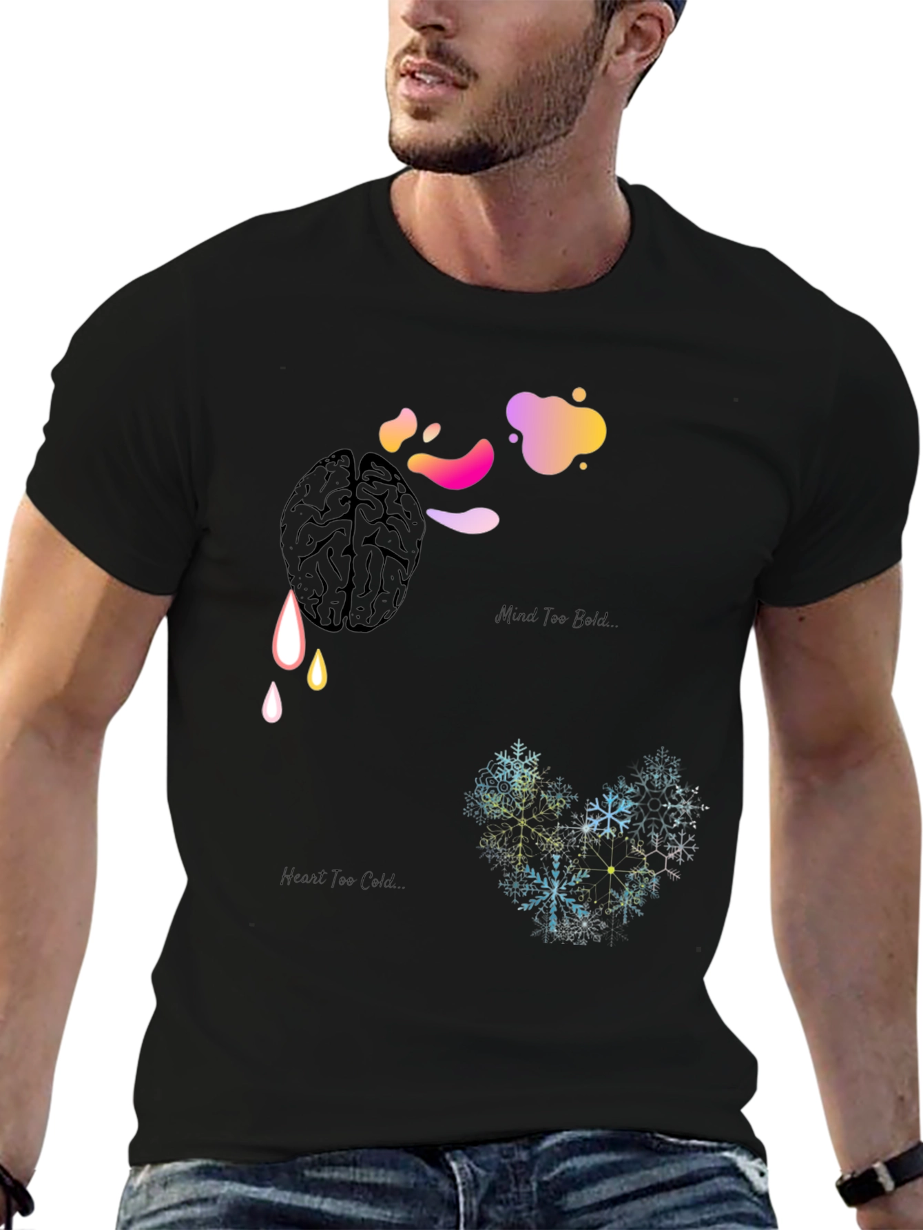 Mind Too Bold Heart Too Cold Graphic Tee