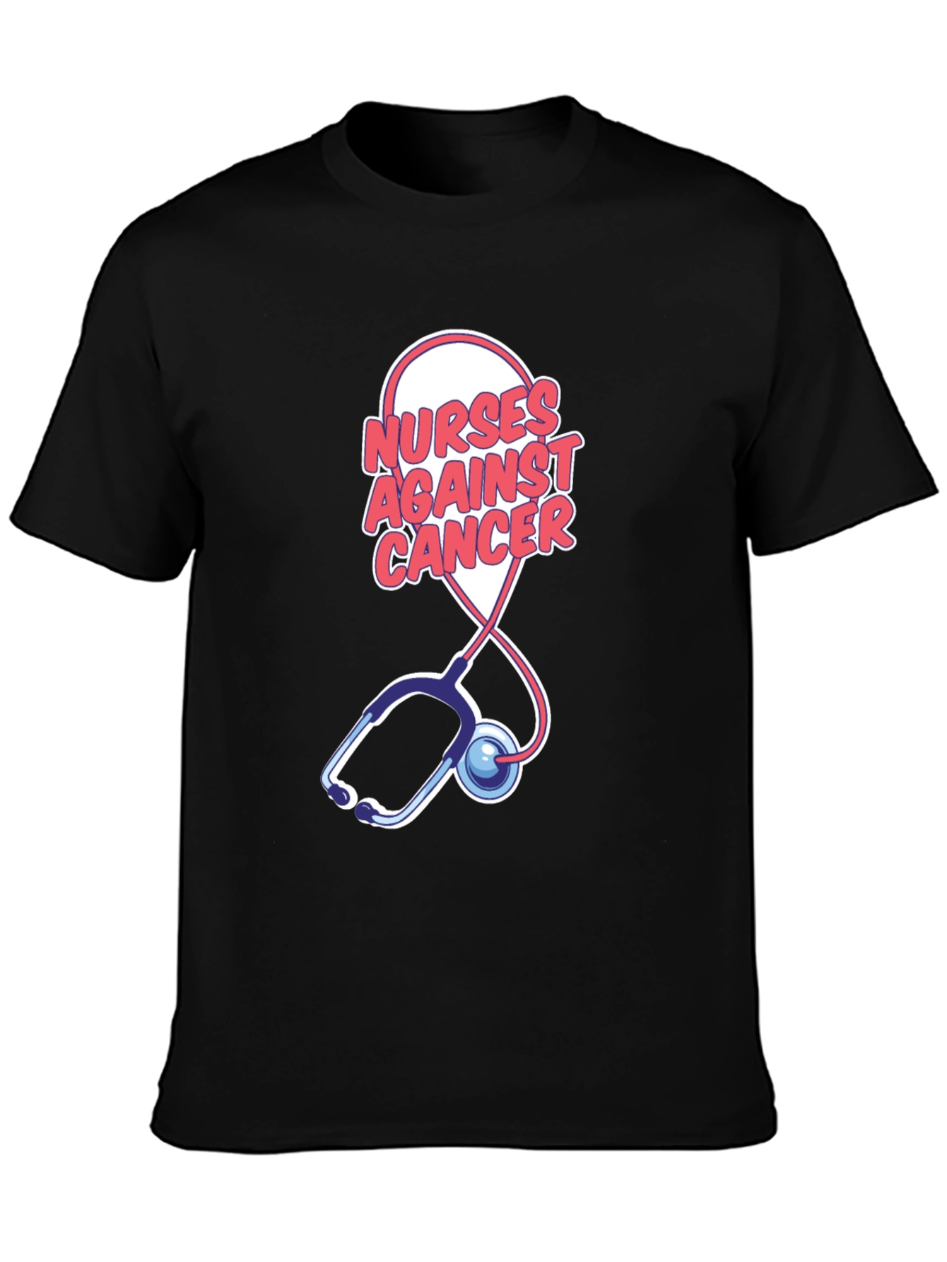 Nurses Against Cancer Graphic Tee - Support & Style