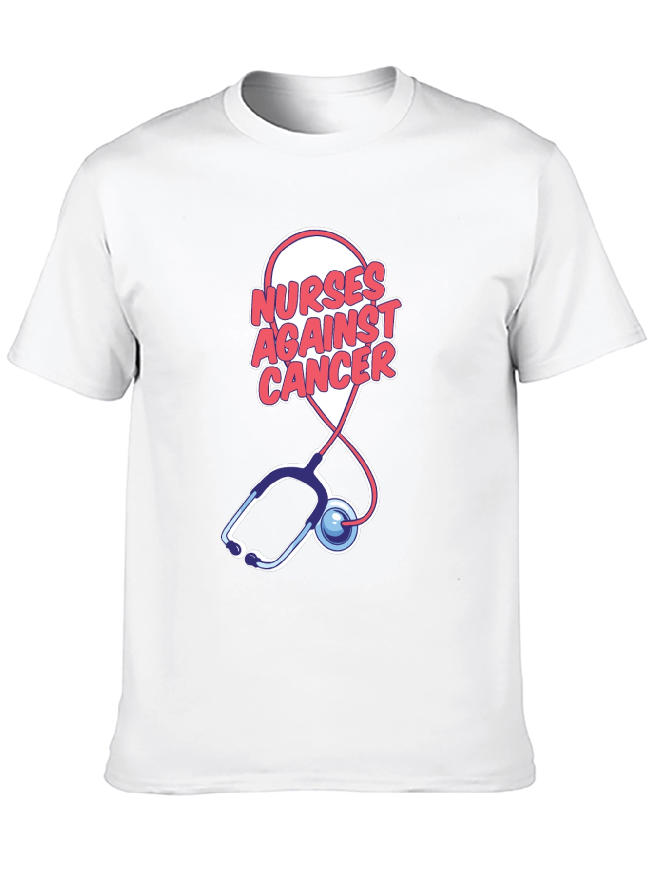 Nurses Against Cancer Graphic Tee - Support & Style