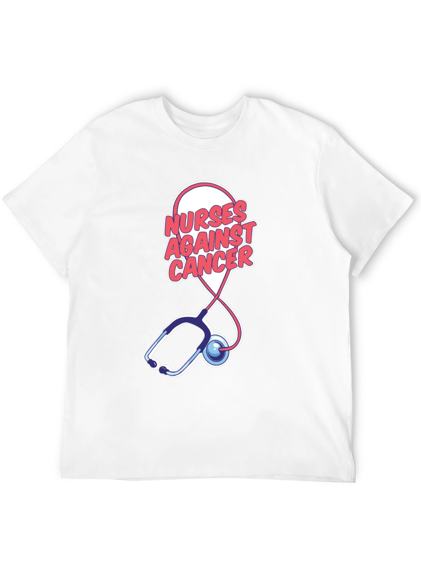 Nurses Against Cancer Graphic Tee - Support & Style