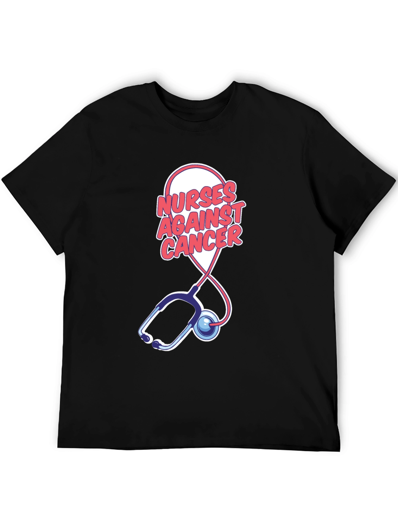 Nurses Against Cancer Graphic Tee - Support & Style