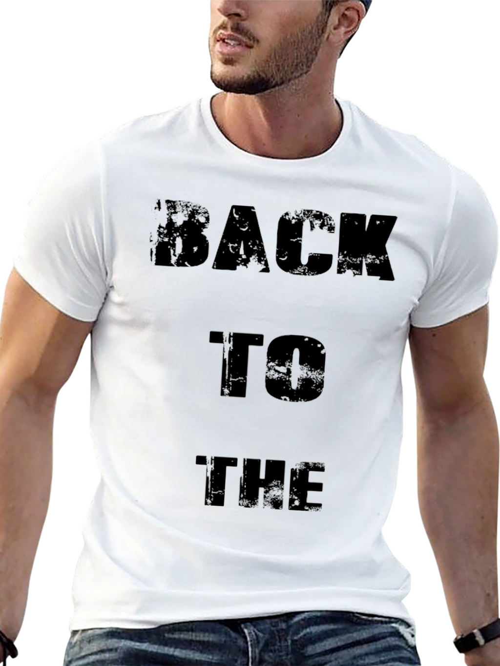 Back to the T-Shirt - Mens Graphic Tee