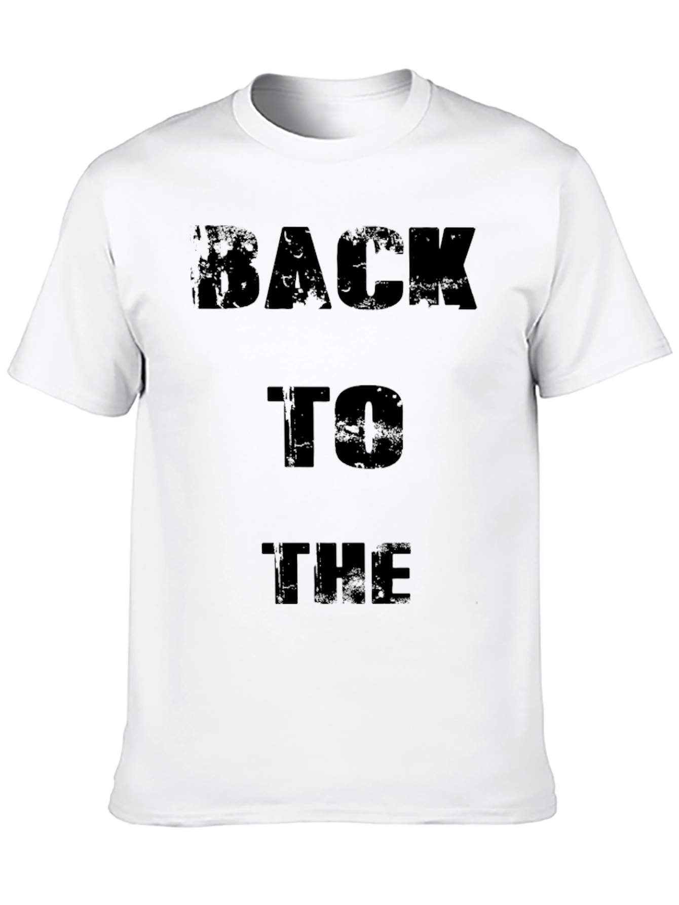 Back to the T-Shirt - Mens Graphic Tee