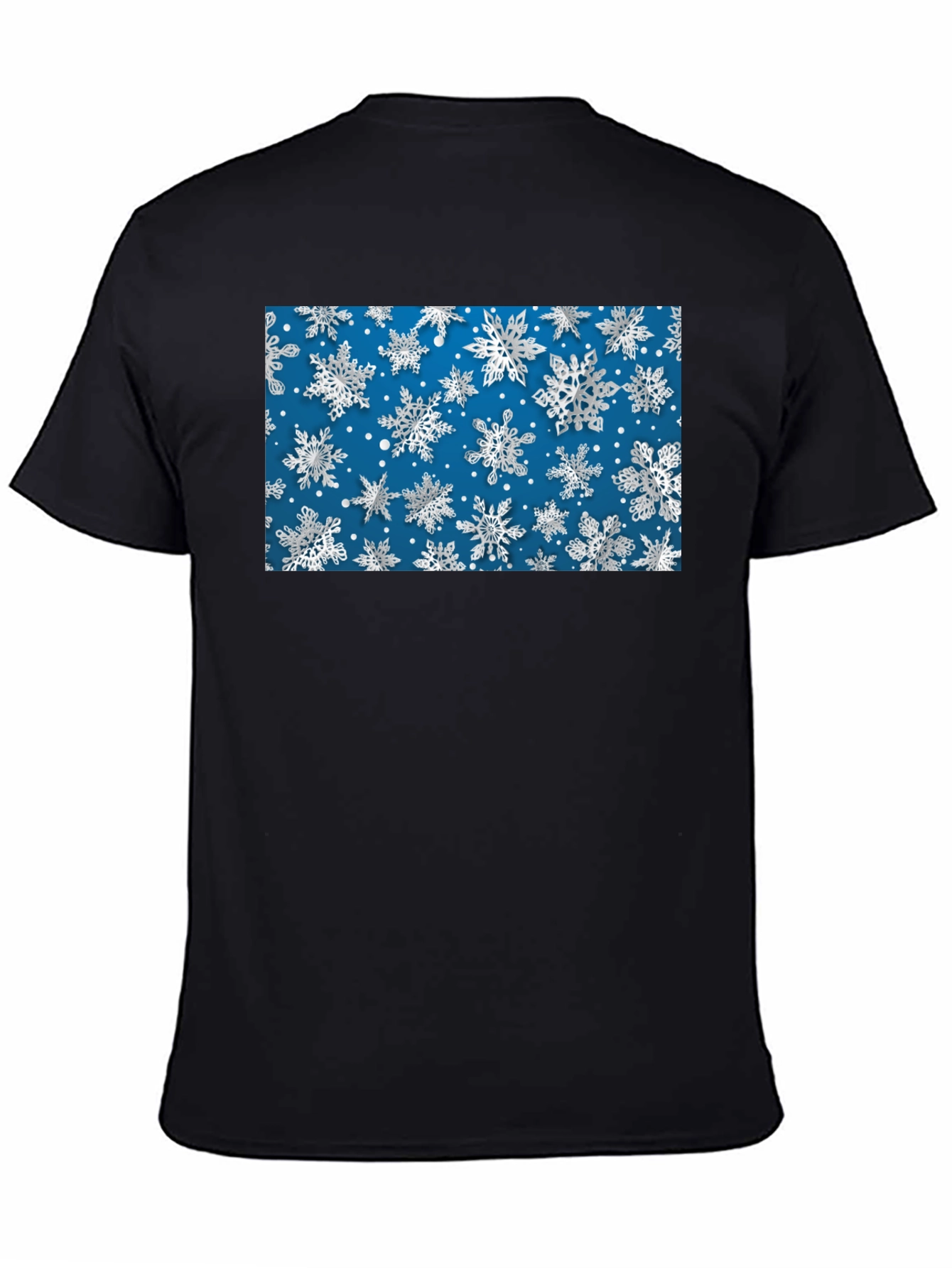 Snowflake Pattern T-Shirt - Holiday Style!