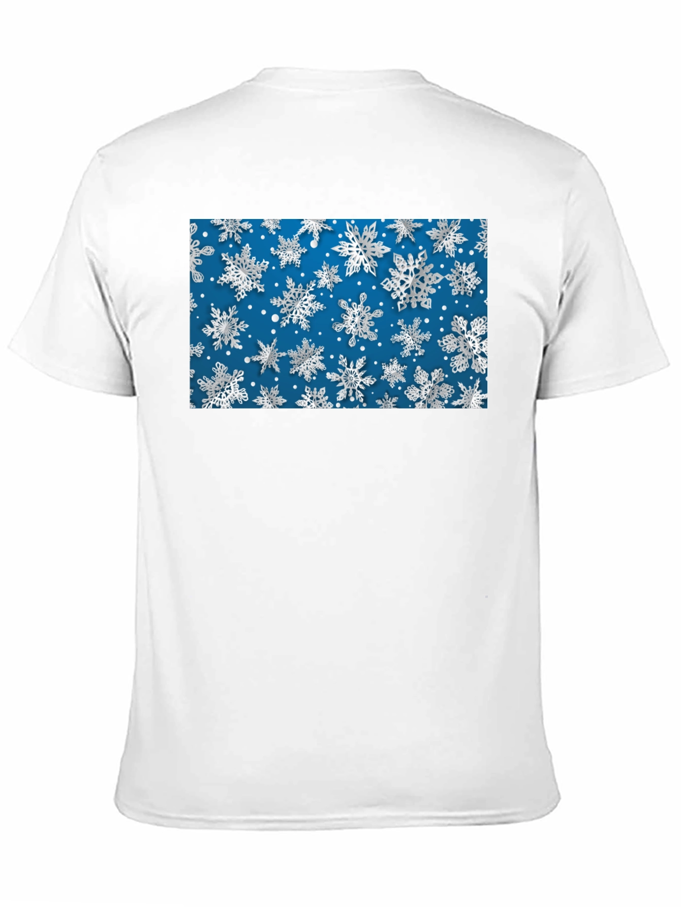 Snowflake Pattern T-Shirt - Holiday Style!
