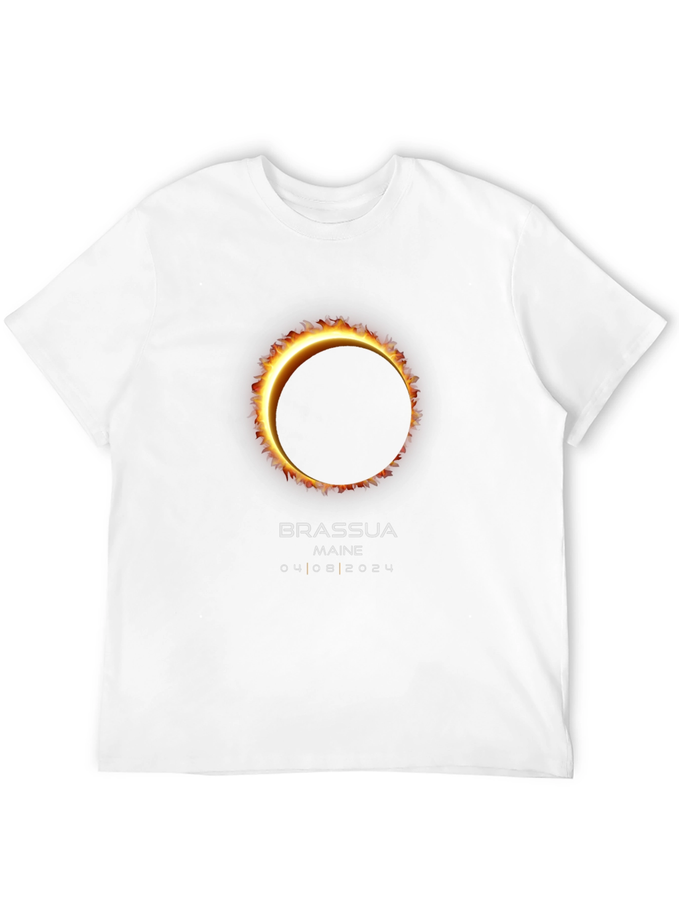 Total Solar Eclipse Brassua Maine 2024 T-Shirt