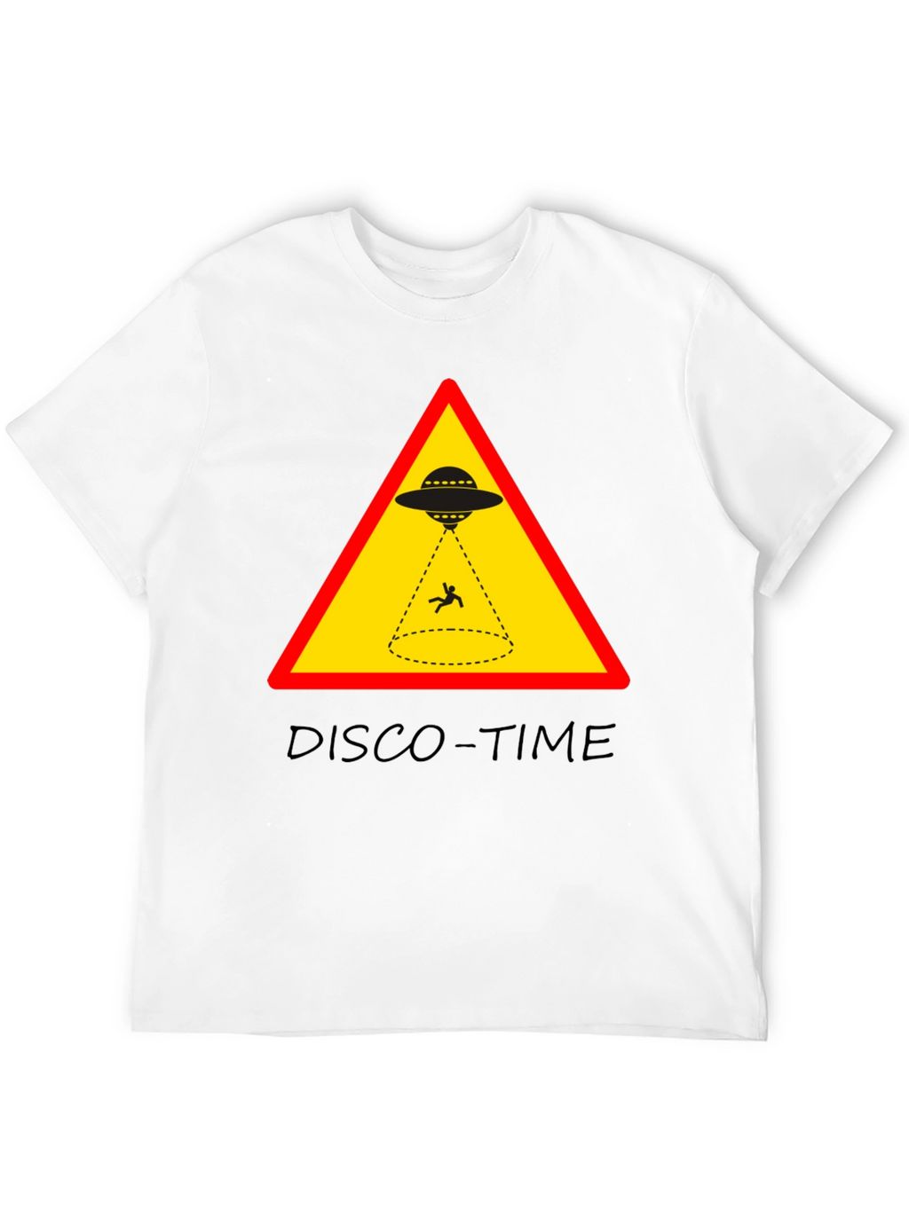 UFO Abduction Disco Time Graphic Tee