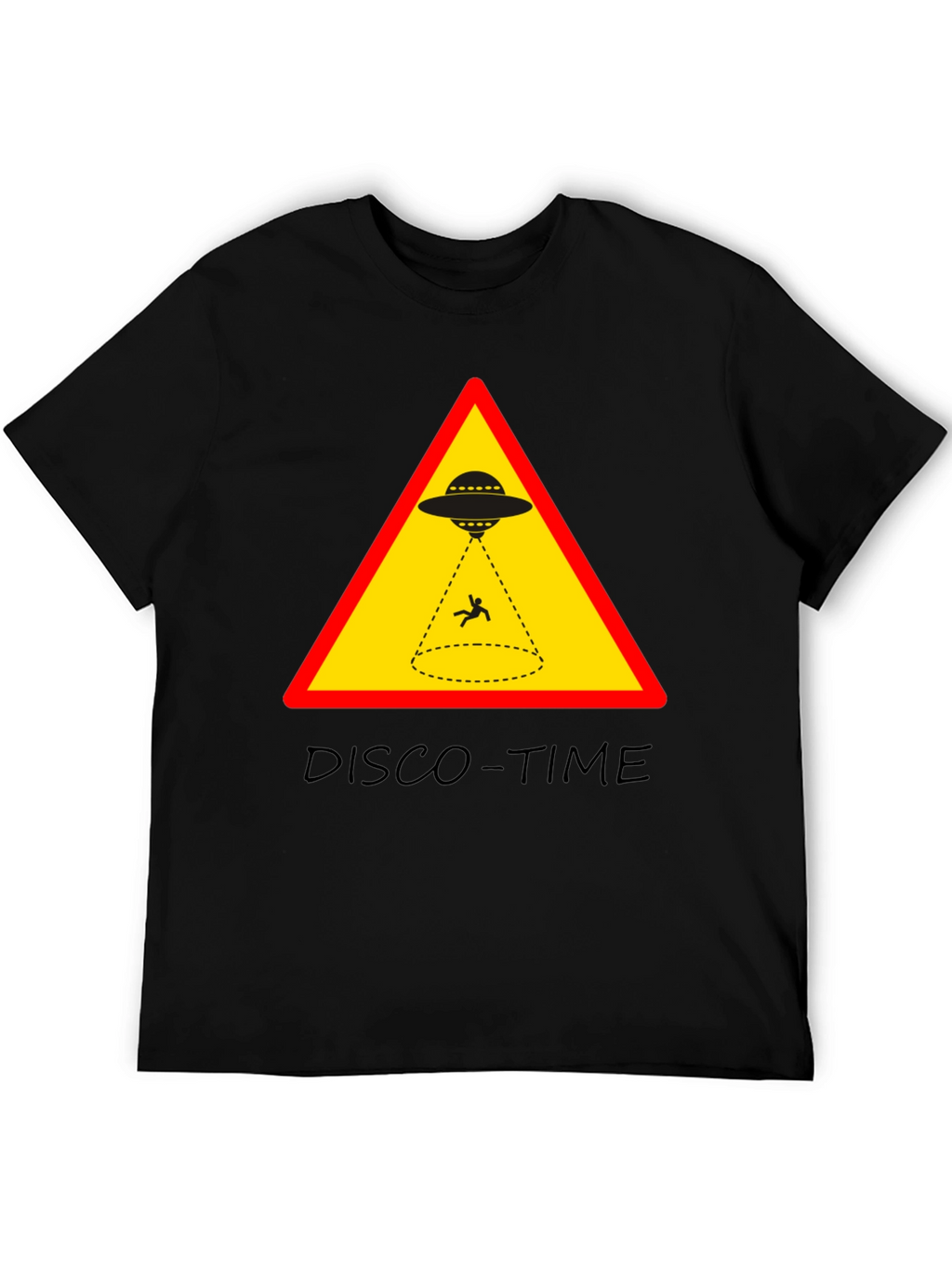 UFO Abduction Disco Time Graphic Tee