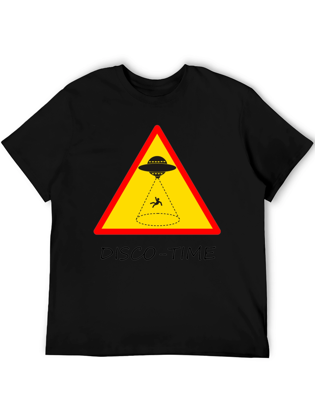 UFO Abduction Disco Time Graphic Tee