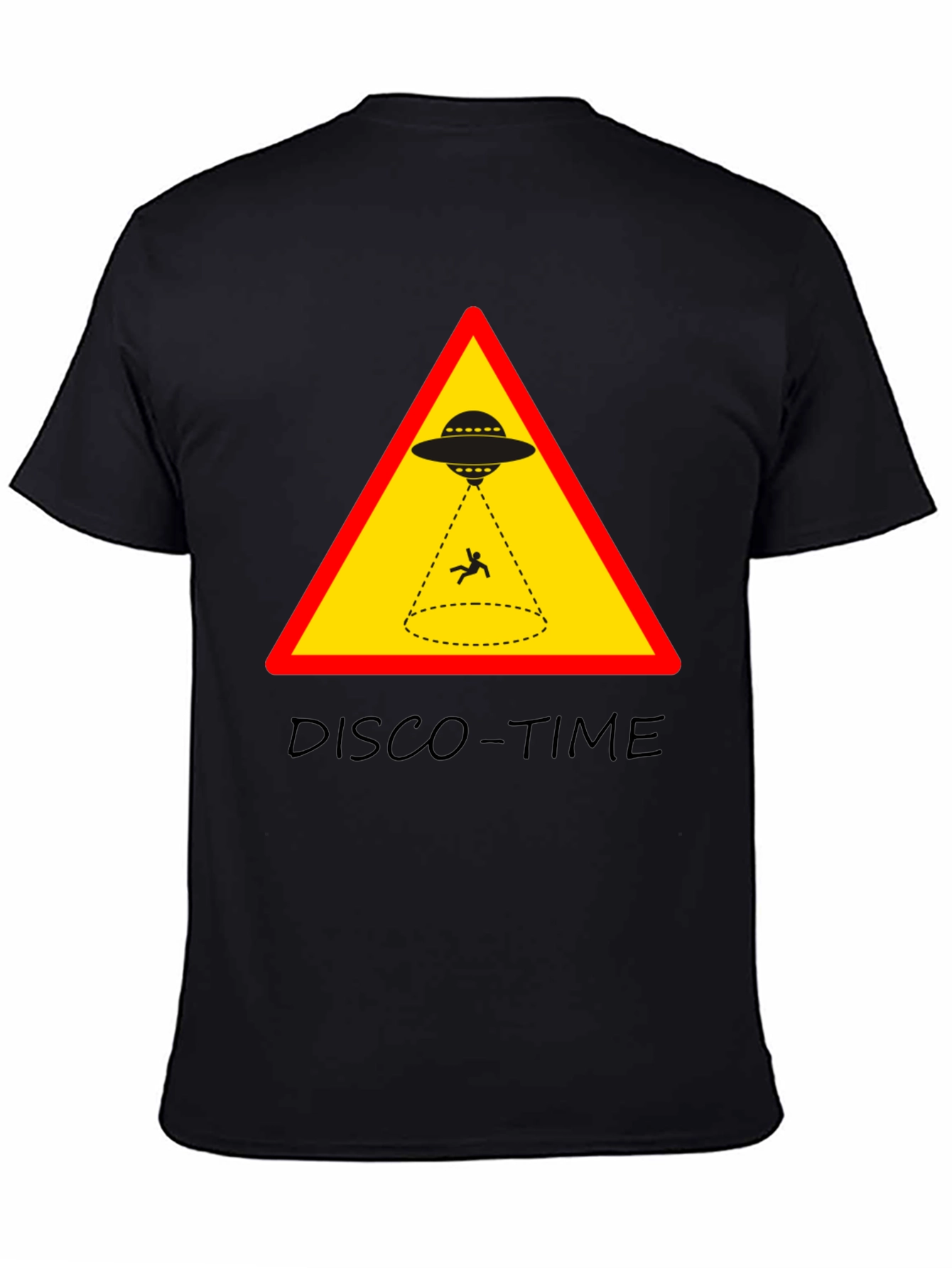 UFO Abduction Disco Time Graphic Tee