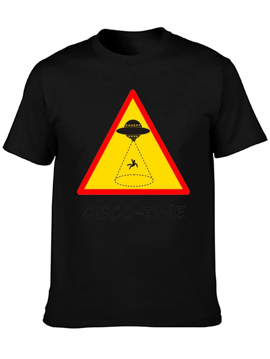 UFO Abduction Disco Time Graphic Tee