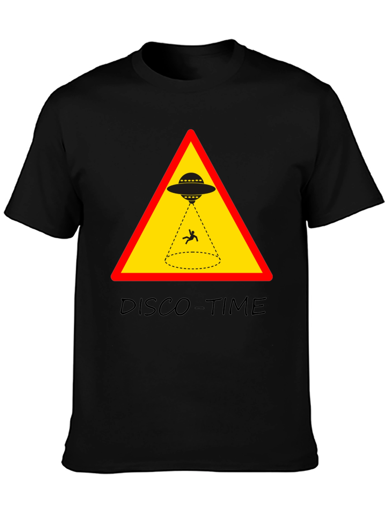 UFO Abduction Disco Time Graphic Tee