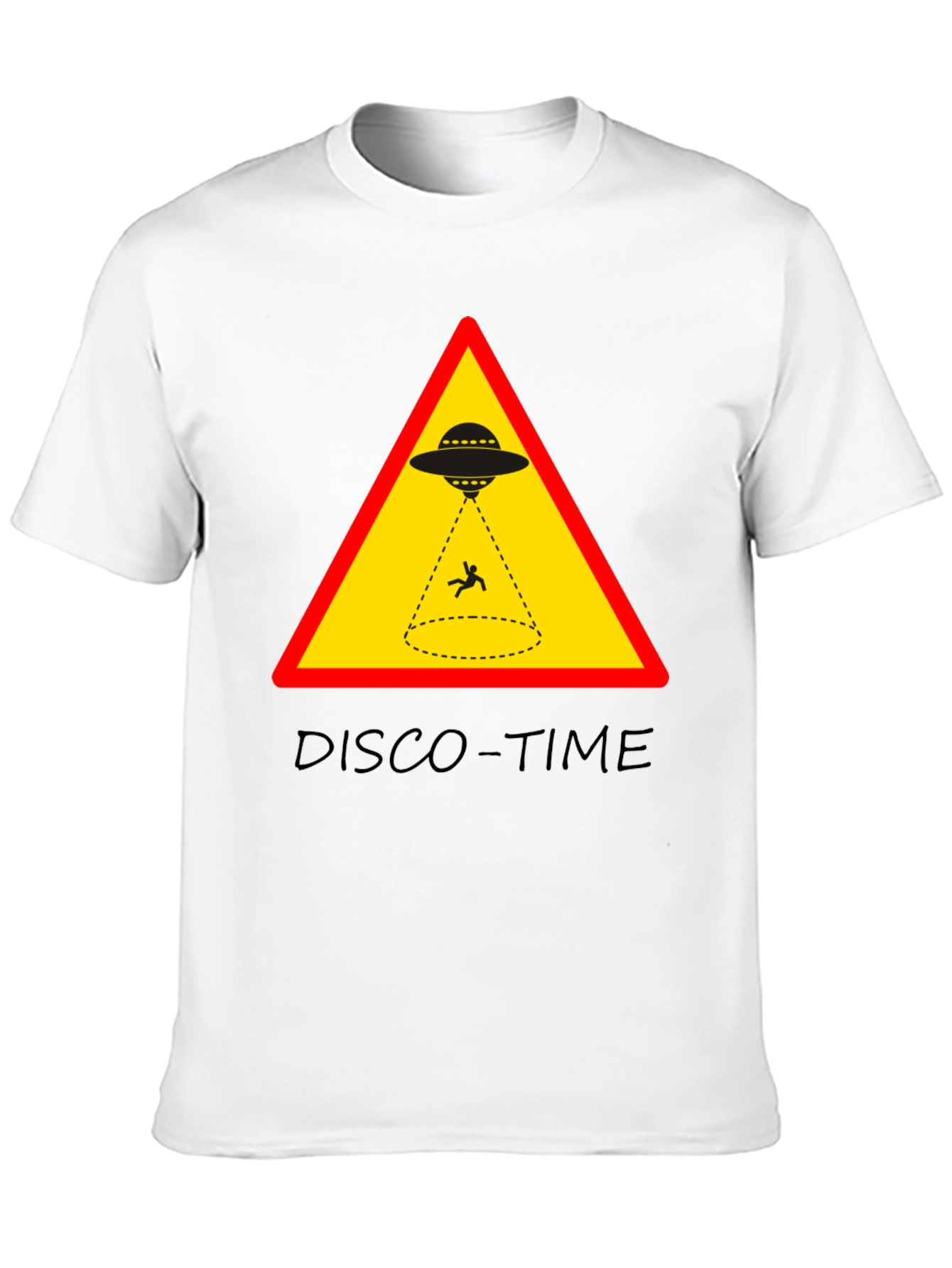 UFO Abduction Disco Time Graphic Tee