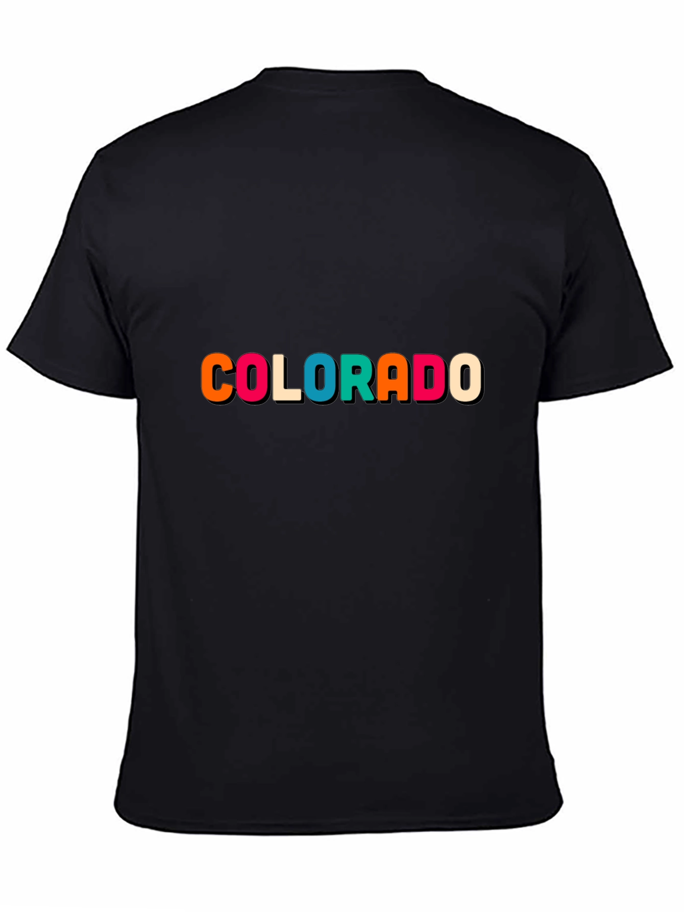 Colorado Graphic T-Shirt - Colorful Retro Design