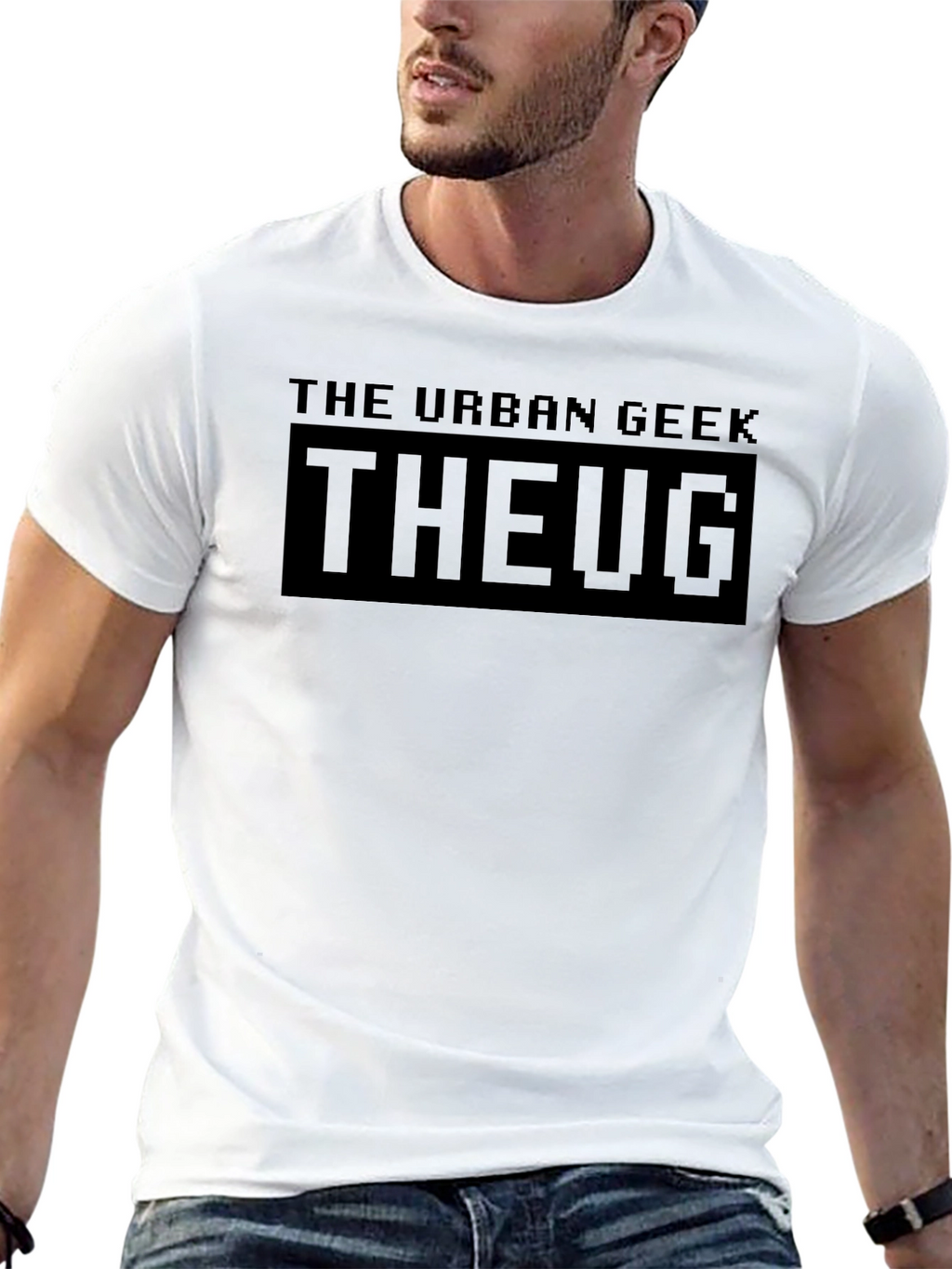 The Urban Geek THEUG Black T-Shirt