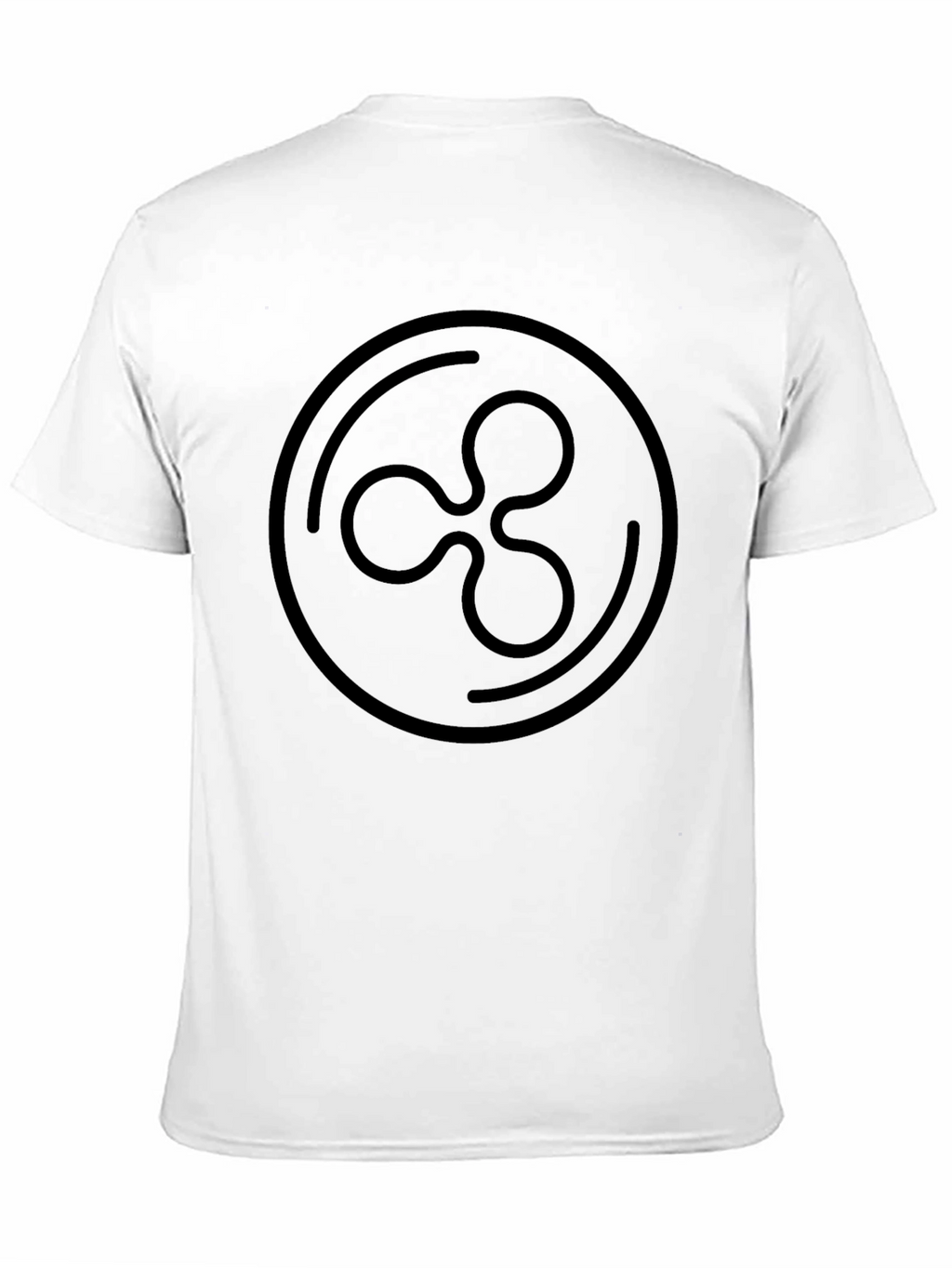 Ripple Crypto T-Shirt - Black Cryptocurrency Tee